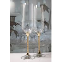 Келихи весільні гламур "Crystal Gold Plus" 270 ml