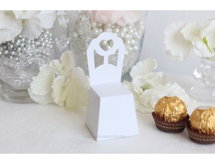Незвичайні бонбоньєрки "Стільчик Love"