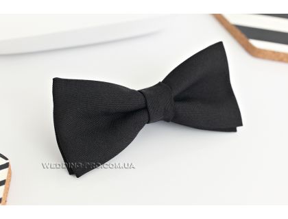 Бабочка мужская черная