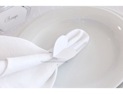 Кольца для сервировки стола "Сердце"