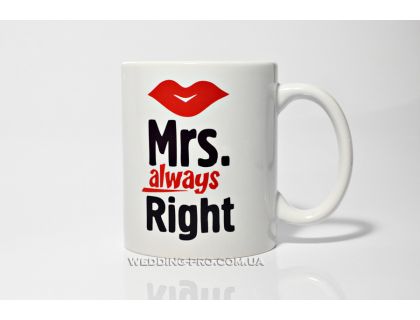 Чашка миссис Коллекция "Mr & Mrs"