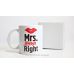 Набор оригинальных чашек Mr & Mrs