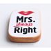 Оригинальный магнит "Mrs"