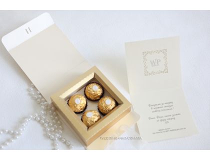 Коробки на заказ с маленьким тиражом для Ferrero Rocher