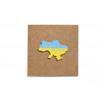 Листівка  3Д "Made in Ukraine"  