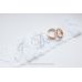 Кружевная подвязка с надписью "I DO" из камней Swarovski Айвори