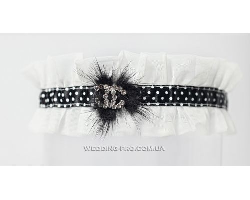 Підв'язка CHANEL blacк 2
