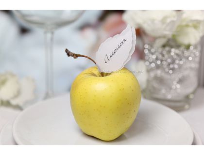 Банкетки з іменами гостей "Apple"